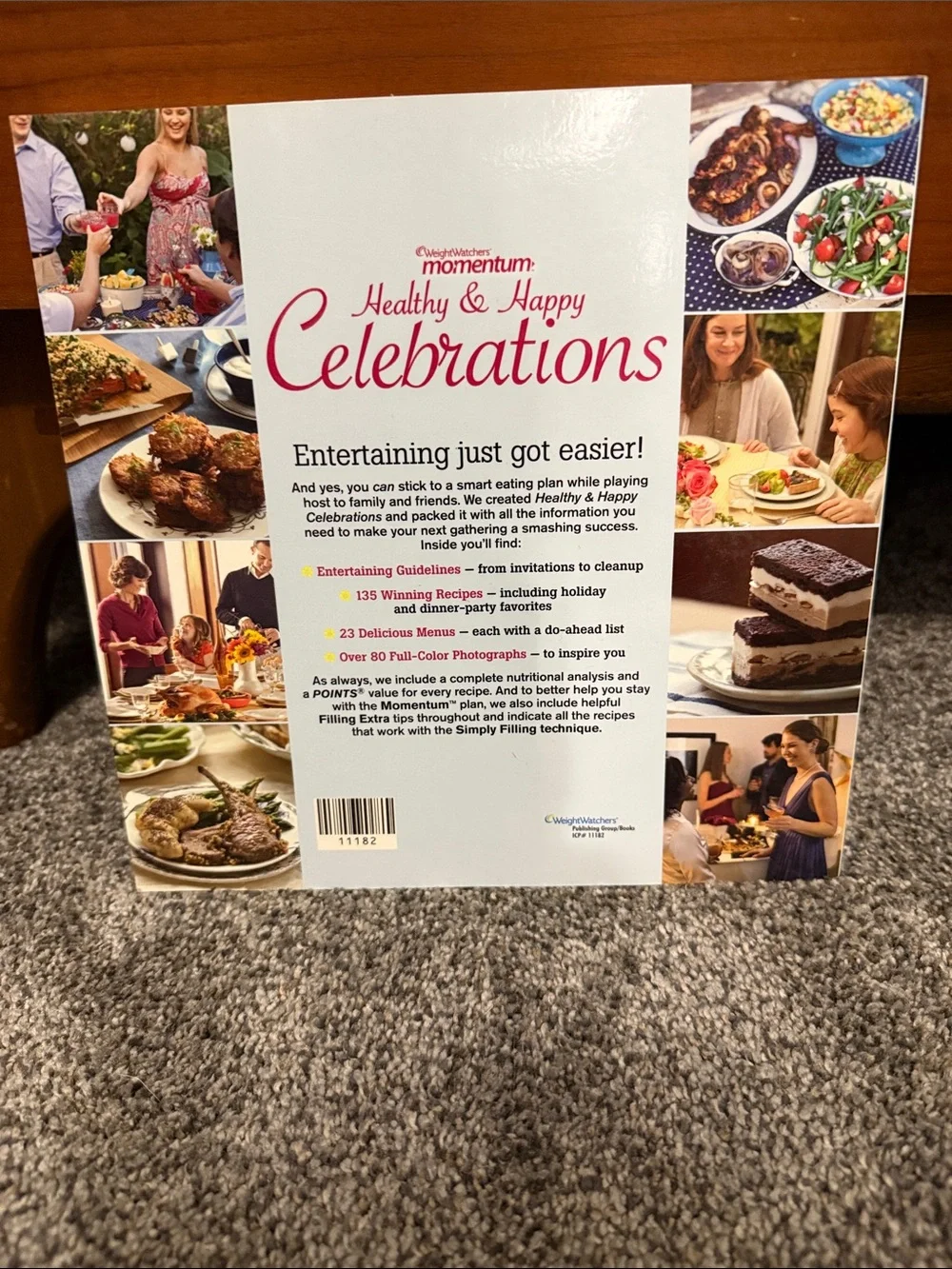 WeightWatchers Momentum Healthy & Happy Celebrations Cookbook